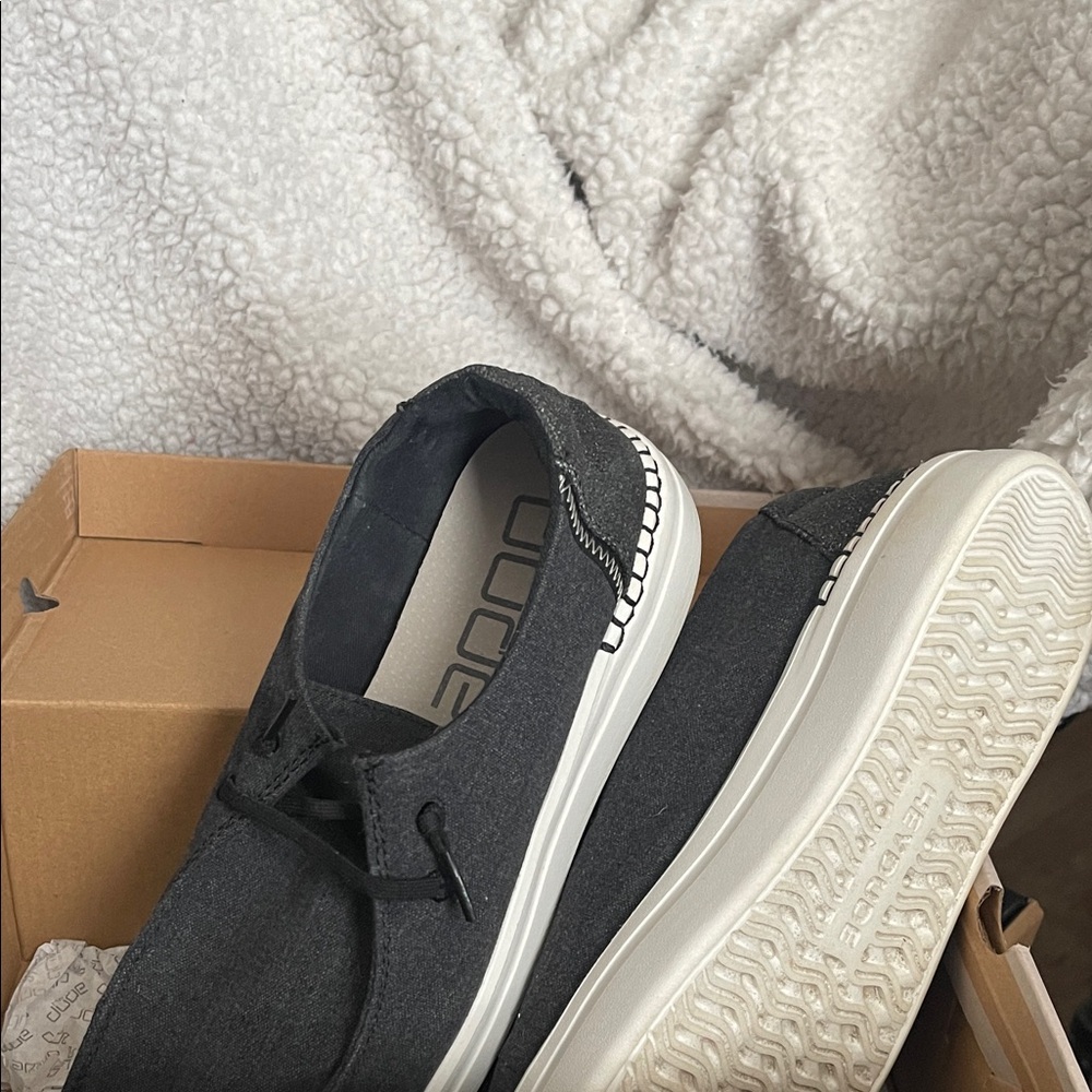 Hey Dude Women's Charcoal Sneakers - Picture 6 of 8